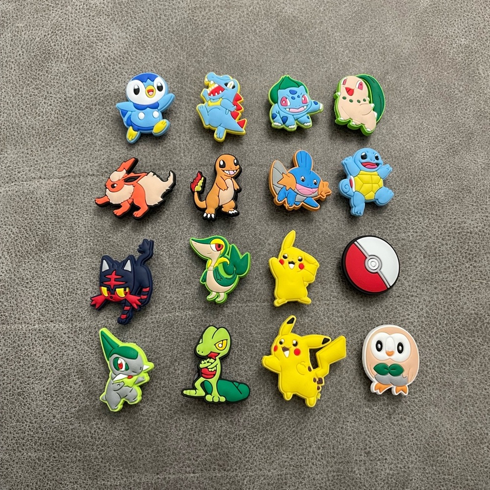 CROCS Jibbitz Pokémon set